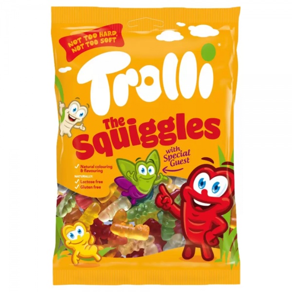 The Squiggles Bugs Gummy Sweets Trolli 150g